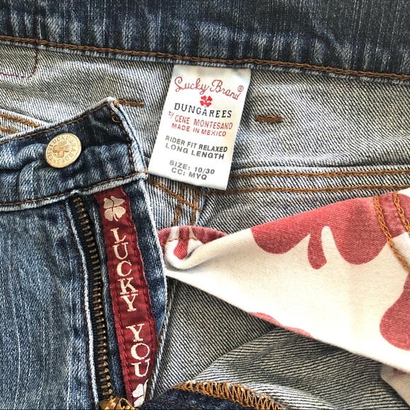 SOLD! LUCKY BRAND Rider Fit Relaxed Jeans- 10 - Picture 6 of 7